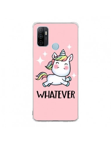 Coque Oppo A53 / A53s Licorne Whatever - Maryline Cazenave