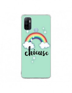 Coque Oppo A53 / A53s Chieuse Arc en Ciel - Maryline...