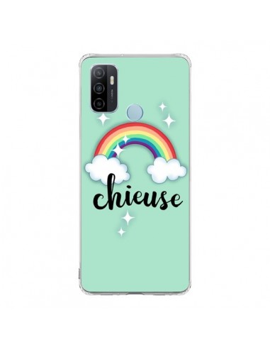 Coque Oppo A53 / A53s Chieuse Arc en Ciel - Maryline Cazenave