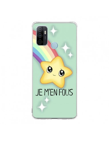 Coque Oppo A53 / A53s Etoile Je m'en fous - Maryline Cazenave