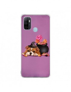 Coque Oppo A53 / A53s Chien Dog Halloween Sorciere...