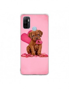 Coque Oppo A53 / A53s Chien Dog Gateau Coeur Love -...
