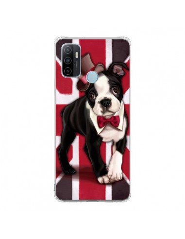 Coque Oppo A53 / A53s Chien Dog Anglais UK British Gentleman - Maryline Cazenave