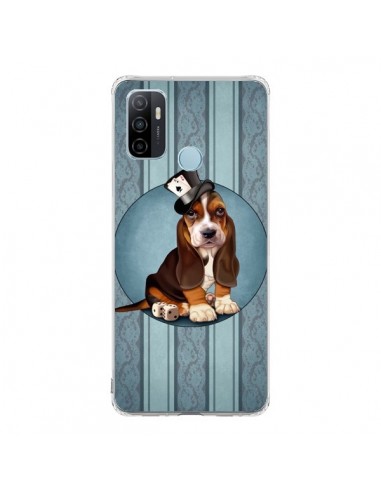 Coque Oppo A53 / A53s Chien Dog Jeu Poket Cartes - Maryline Cazenave