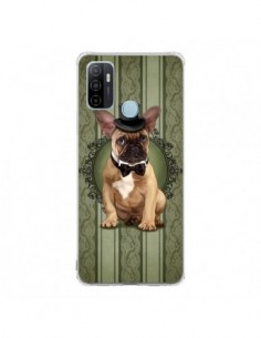 Coque Oppo A53 / A53s Chien Dog Bulldog Noeud Papillon...