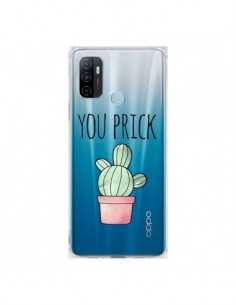 Coque Oppo A53 / A53s You Prick Cactus Transparente -...