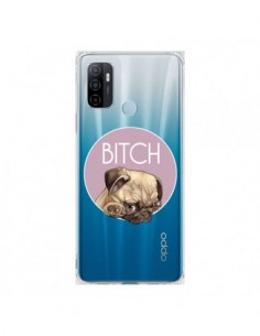 Coque Oppo A53 / A53s Bulldog Bitch Transparente -...