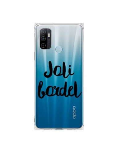 Coque Oppo A53 / A53s Joli Bordel Transparente - Maryline Cazenave