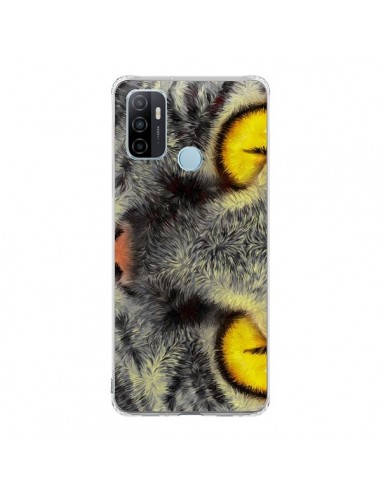 Coque Oppo A53 / A53s Chat Gato Loco - Maximilian San