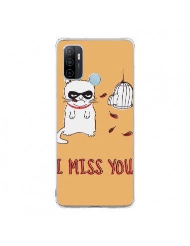 Coque Oppo A53 / A53s Chat I Miss You - Maximilian San