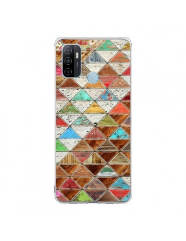 Coque Oppo A53 / A53s Love Pattern Triangle - Maximilian San