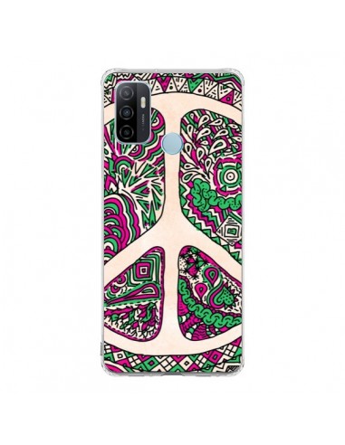 Coque Oppo A53 / A53s Peace and Love Azteque Vainilla - Maximilian San