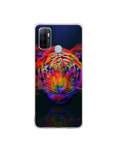 Coque Oppo A53 / A53s Tigre Beautiful Aberration - Maximilian San