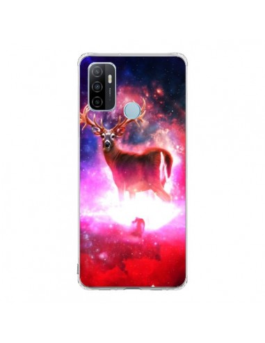 Coque Oppo A53 / A53s Cosmic Deer Cerf Galaxy - Maximilian San