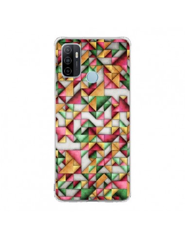 Coque Oppo A53 / A53s Azteque Triangle Geometric World - Maximilian San