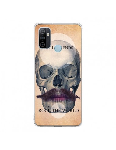 Coque Oppo A53 / A53s Rock Skull Tête de Mort - Maximilian San