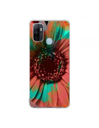 Coque Oppo A53 / A53s Tournesol Lysergic Flower - Maximilian San