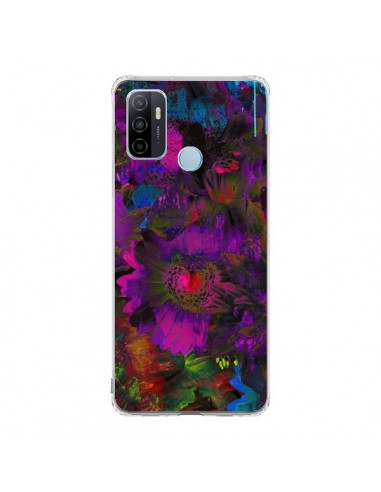 Coque Oppo A53 / A53s Fleurs Lysergic Lujan - Maximilian San