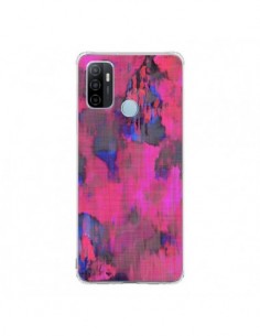 Coque Oppo A53 / A53s Fleurs Rose Lysergic Pink -...
