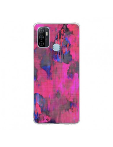 Coque Oppo A53 / A53s Fleurs Rose Lysergic Pink - Maximilian San