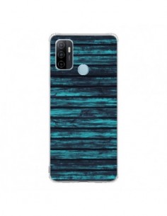 Coque Oppo A53 / A53s Blue Moon Wood Bois - Maximilian San