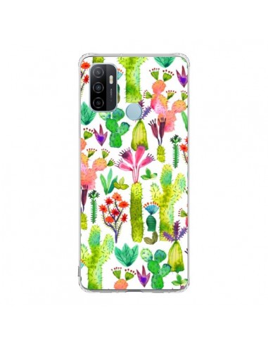 Coque Oppo A53 / A53s Cacti Garden - Ninola Design