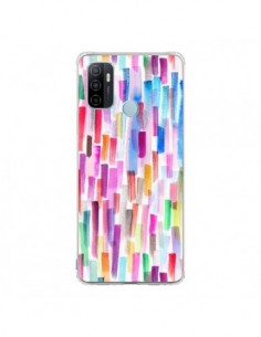 Coque Oppo A53 / A53s Colorful Brushstrokes Multicolored...