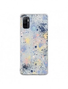 Coque Oppo A53 / A53s Gradient Watercolor Lines Blue -...