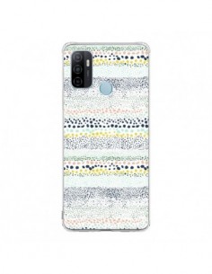 Coque Oppo A53 / A53s Little Textured Dots Green - Ninola...