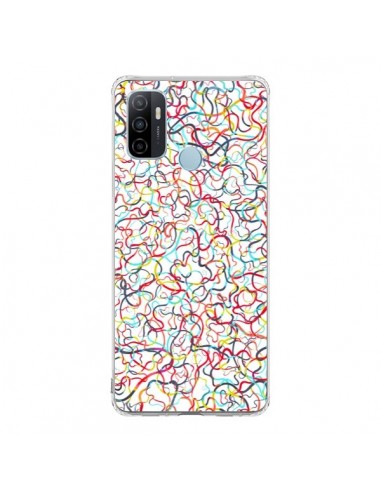 Coque Oppo A53 / A53s Water Drawings White - Ninola Design