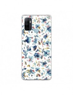 Coque Oppo A53 / A53s Watery Hibiscus Blue - Ninola Design