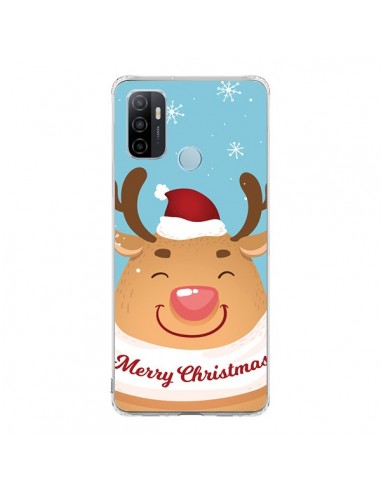 Coque Oppo A53 / A53s Renne de Noël Merry Christmas - Nico