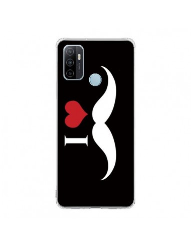 Coque Oppo A53 / A53s I Love Moustache - Nico