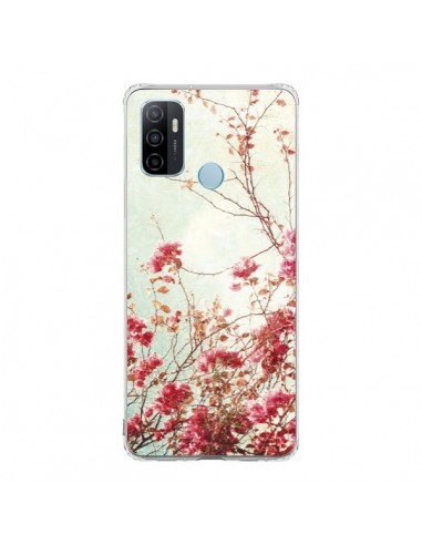 Coque Oppo A53 / A53s Fleur Vintage Rose - Nico