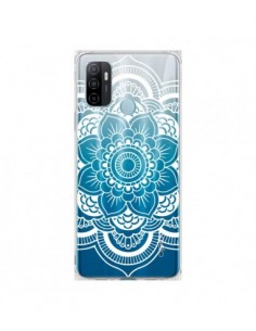 Coque Oppo A53 / A53s Mandala Blanc Azteque Transparente...