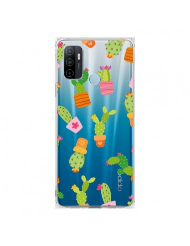 Coque Oppo A53 / A53s Cactus Méli Mélo Transparente - Nico