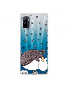 Coque Oppo A53 / A53s Petite Fille et Licorne I Believe...