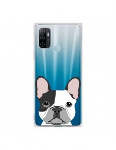 Coque Oppo A53 / A53s Bulldog Français Chien Transparente...