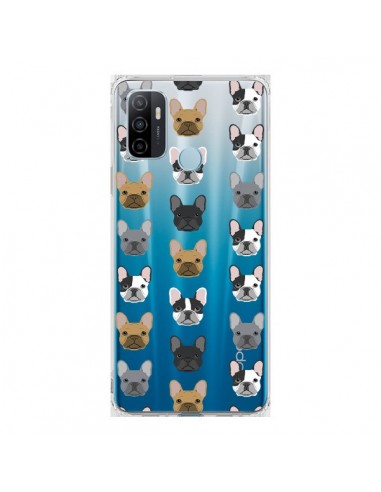 Coque Oppo A53 / A53s Chiens Bulldog Français Transparente - Pet Friendly