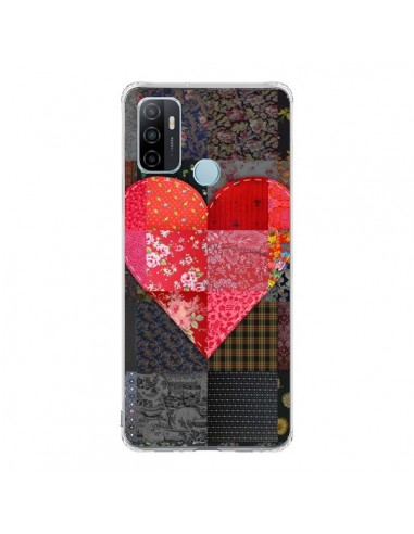 Coque Oppo A53 / A53s Coeur Heart Patch - Rachel Caldwell