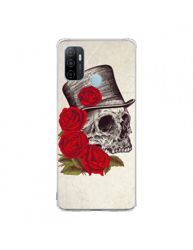 Coque Oppo A53 / A53s Gentleman Crane Tête de Mort - Rachel Caldwell