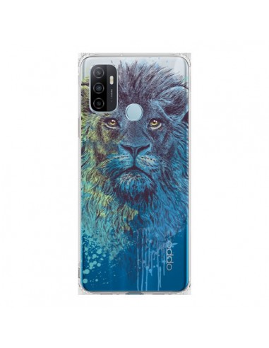 Coque Oppo A53 / A53s Roi Lion King Transparente - Rachel Caldwell