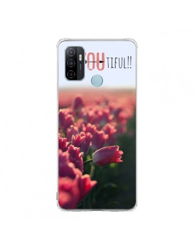 Coque Oppo A53 / A53s Coque iPhone 6 et 6S Be you Tiful Tulipes - R Delean