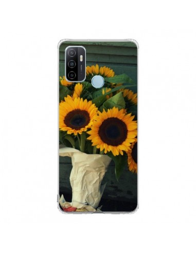 Coque Oppo A53 / A53s Tournesol Bouquet Fleur - R Delean