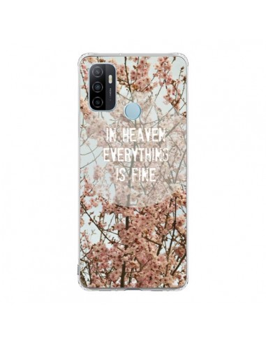 Coque Oppo A53 / A53s In heaven everything is fine paradis fleur - R Delean