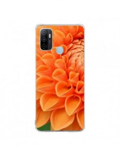 Coque Oppo A53 / A53s Fleurs oranges flower - R Delean