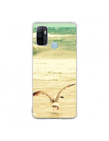 Coque Oppo A53 / A53s Mouette Mer Ocean Sable Plage Paysage - R Delean