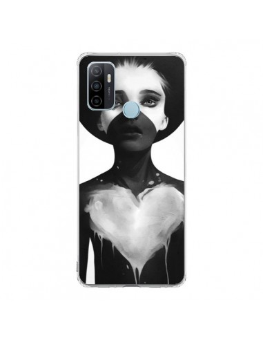 Coque Oppo A53 / A53s Fille Coeur Hold On - Ruben Ireland