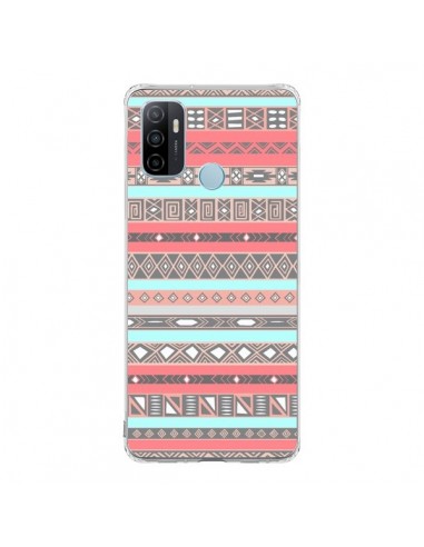 Coque Oppo A53 / A53s Azteque Aztec Rose Pastel - Rex Lambo