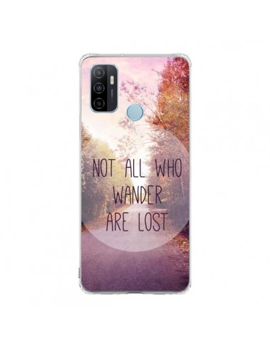 Coque Oppo A53 / A53s Not all who wander are lost - Sylvia Cook